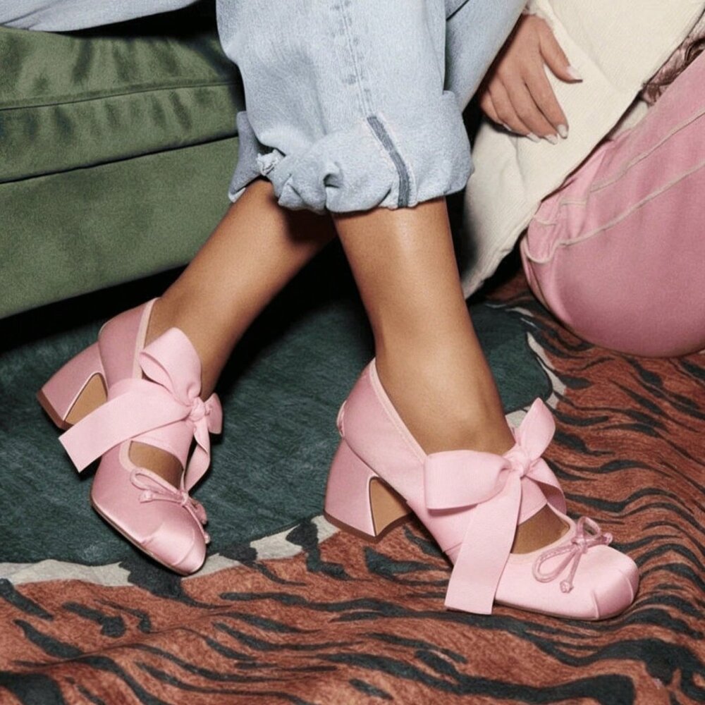 Pink Women's Elegant Gothic High Heels
